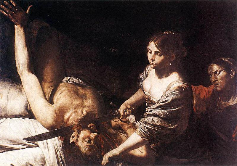 VALENTIN DE BOULOGNE Judith and Holofernes Germany oil painting art